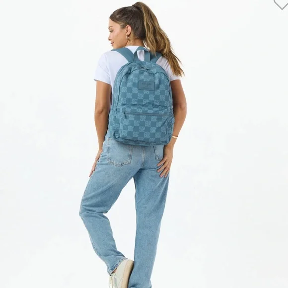 Aloha Collection Keep It Light Backpack in Pua Check - Picture 5 of 15